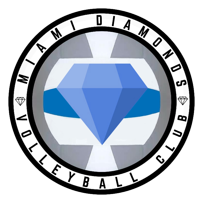 Miami Diamonds Volleyball Club logo