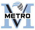Metro Performance Volleyball logo