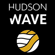 Hudson Wave Volleyball logo