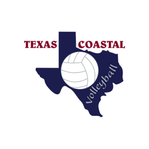 Texas Coastal Volleyball Association logo