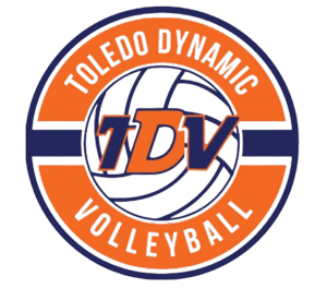 Toledo Dynamic Volleyball logo
