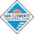 San Clemente volleyball club logo