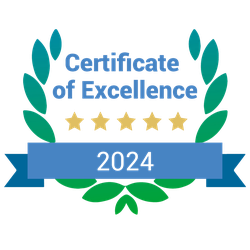 I want great care Certificate of Excellence 2024