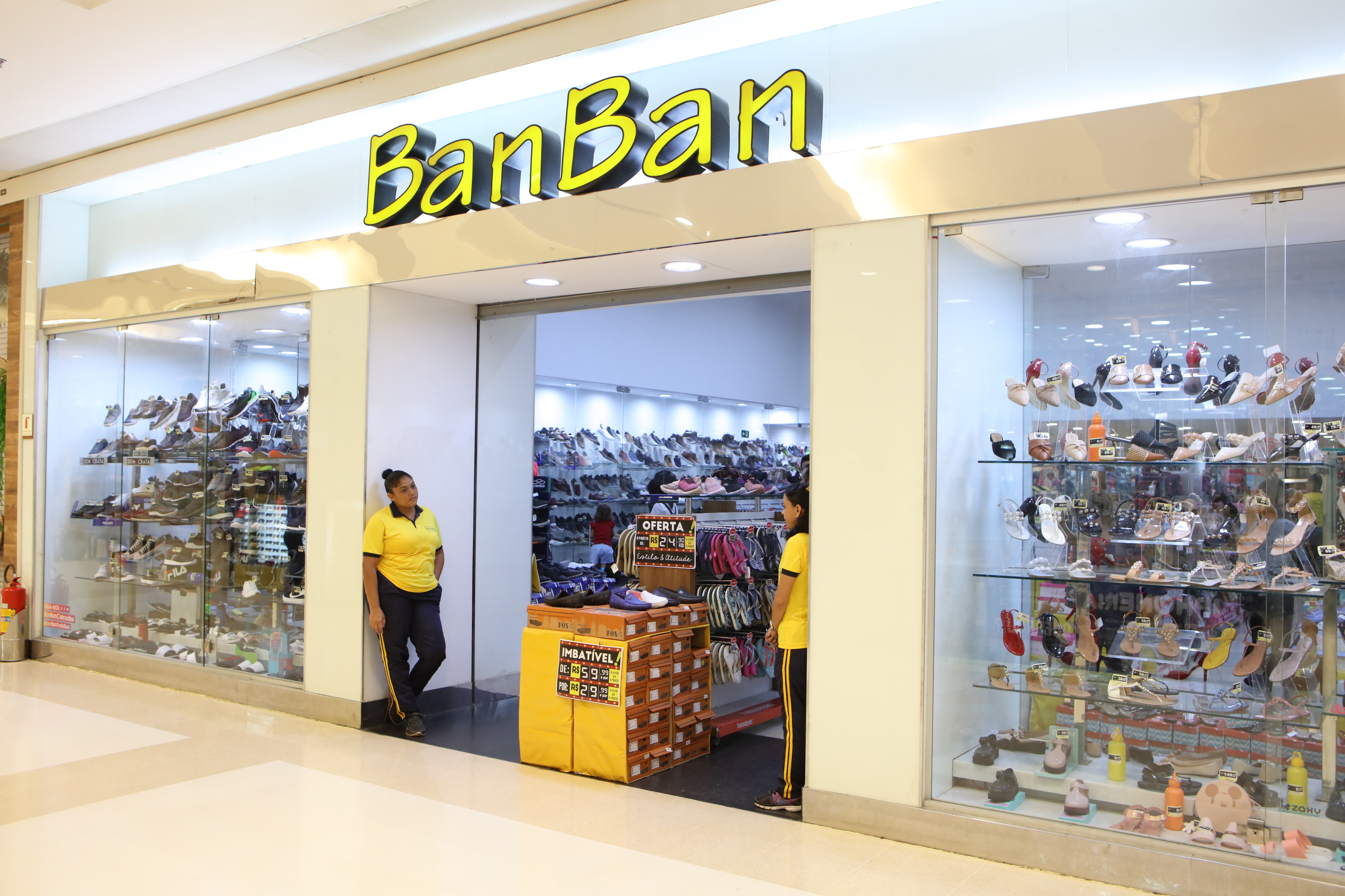 banban calçados shopping joquei