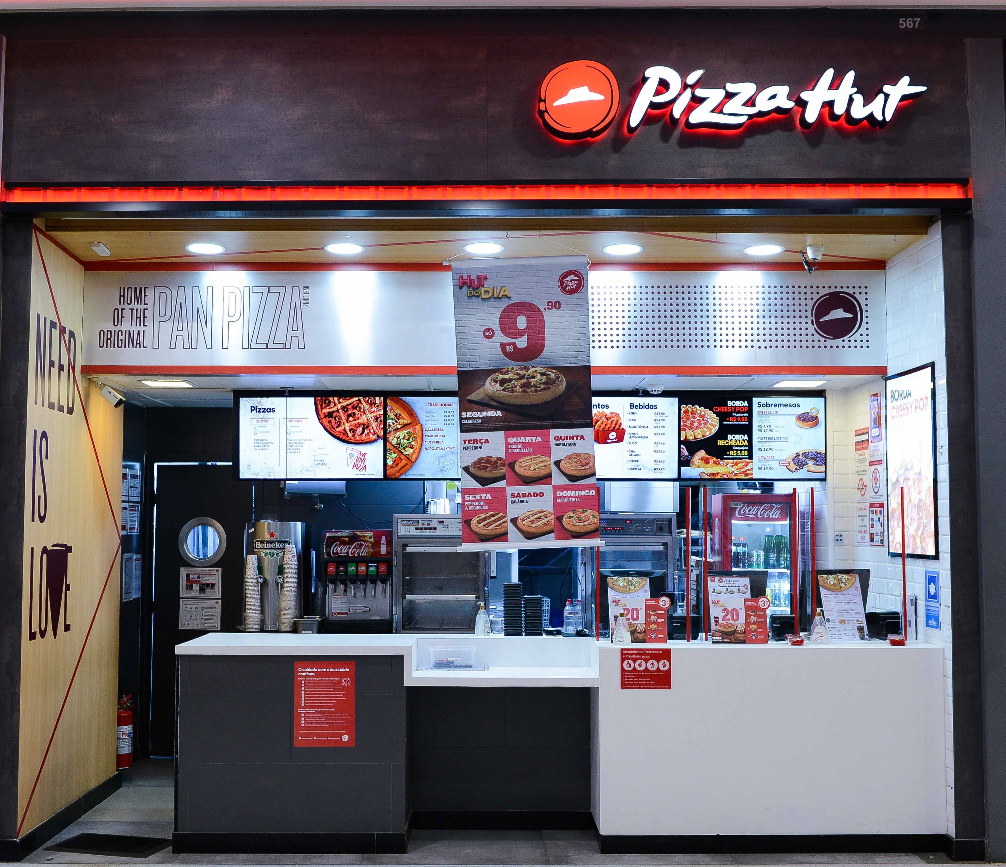 pizza hut tower shopping center