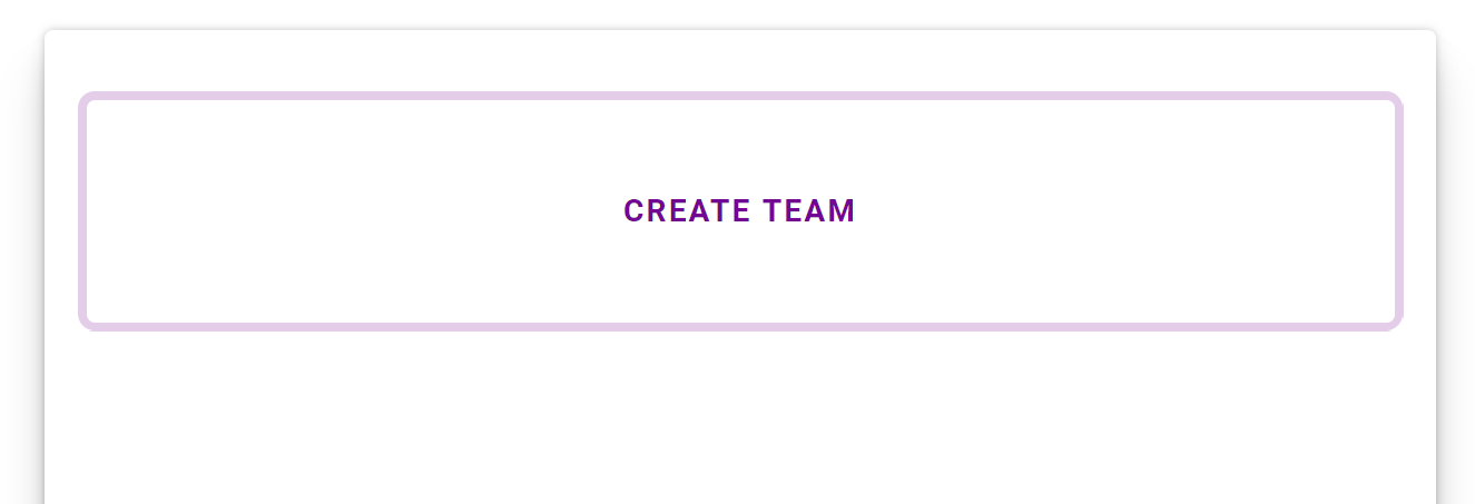 Create team button