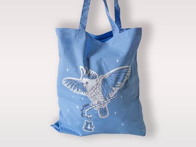 Blue Cockatoo Parrot Bag
