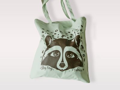 Green Raccon Bag