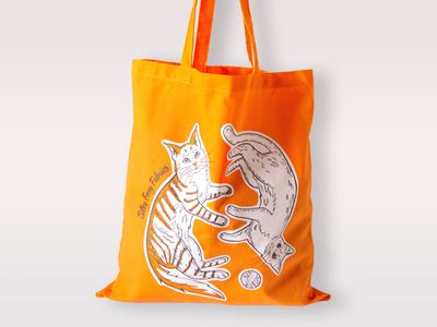 Orange Brazilian Shorthair Cats Bag