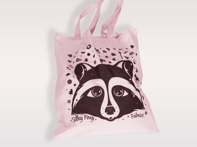 Pink Raccoon Bag