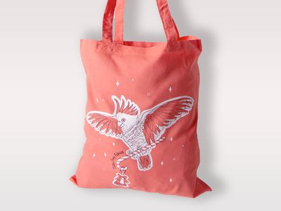 Red Cockatoo Parrot Bag