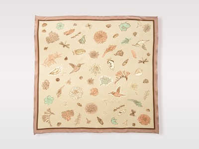 Beige Ocean Dreams Scarf