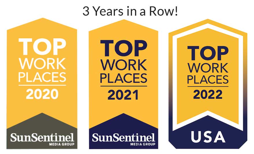 Shoes For Crews Top Work Place 2020, 2021 and 2022 From Sun Sentinel 