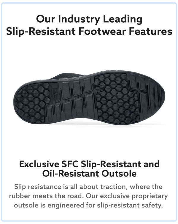 What Makes A Shoe Slip Resistant?