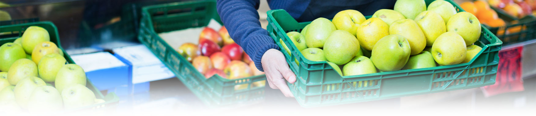 Supermarket worker