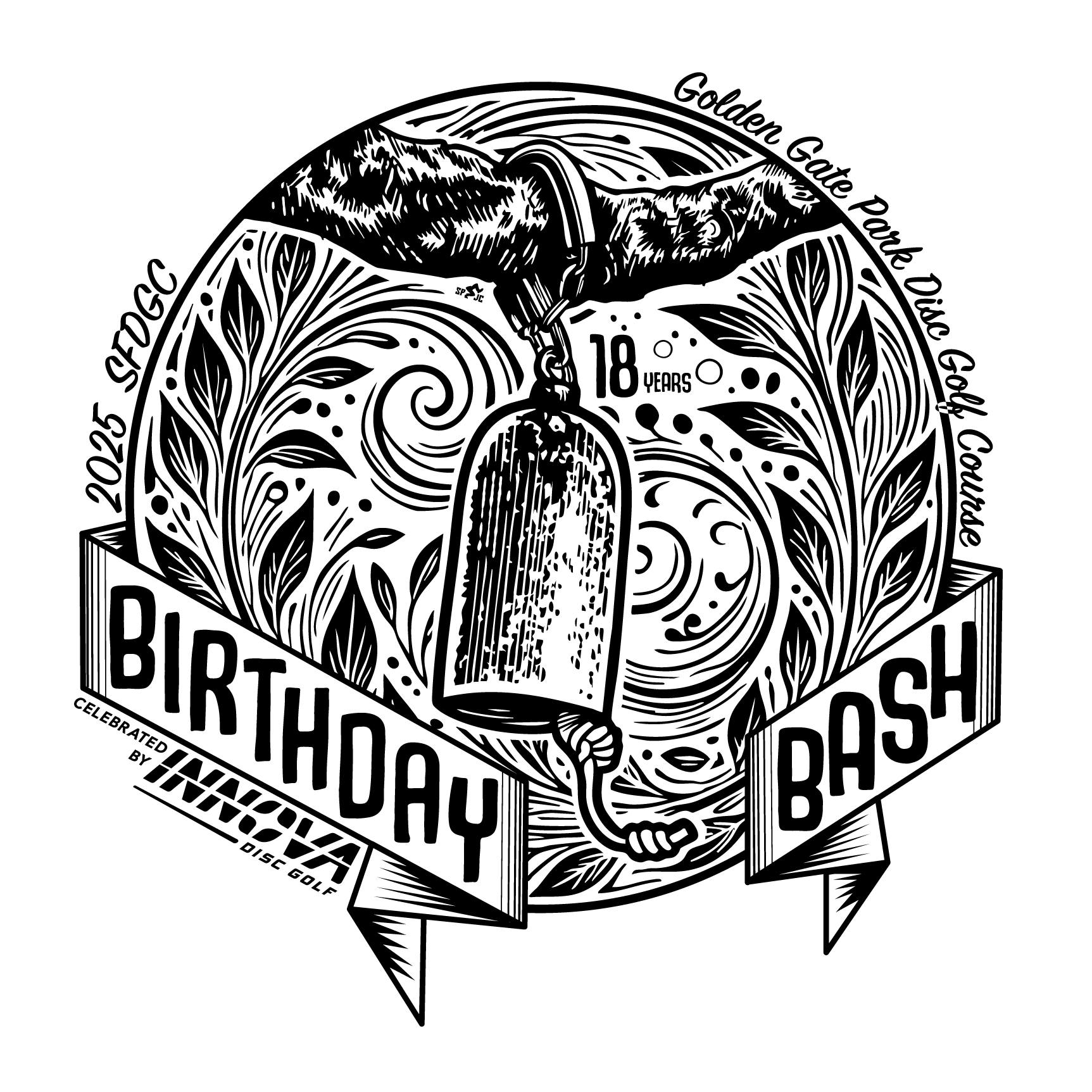 SFDGC Birthday Bash 2025 Logo
