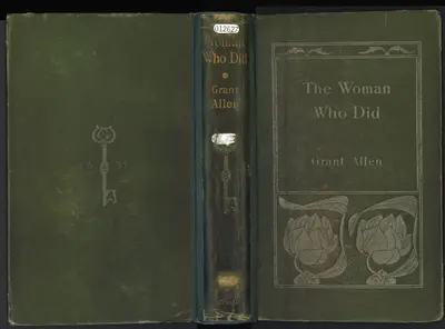 The Woman Who Did - BL 012627g8 both covers and spine Beardsley