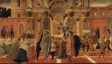 Šventasis Bernardino pamokslauja