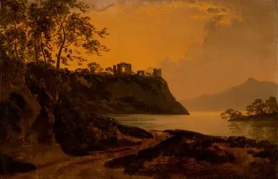 Landscape with Ruined Castle