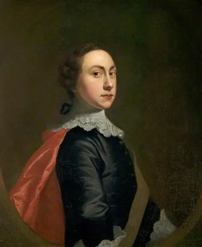 Self Portrait in Van Dyck Costume (aged about twenty)