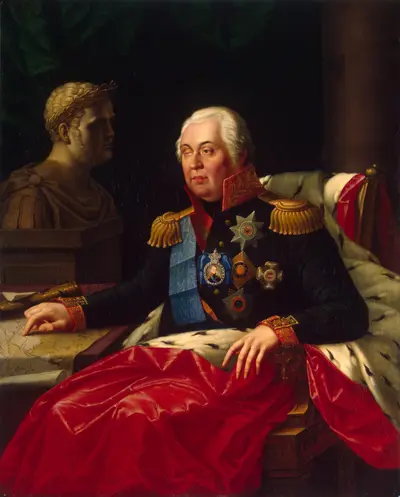 Michailo Kutuzovo (Golenishčevo-Kutuzovo, Smolensko kunigaikščio) portretas