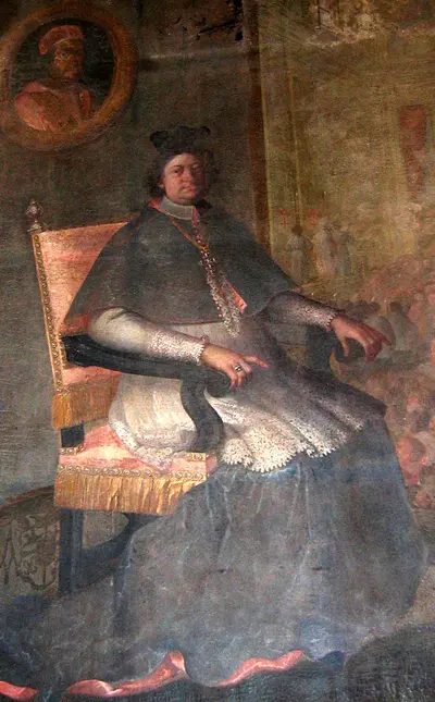 Lucko vyskupo Aleksandro Vyhovskio portretas