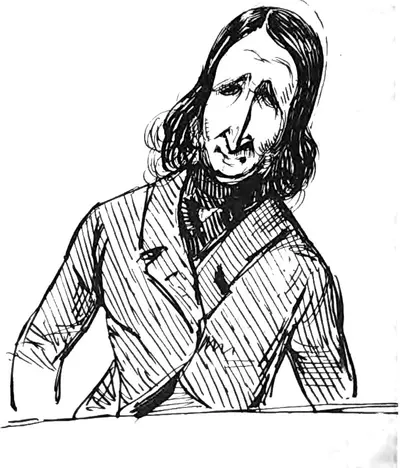 Alfred’as de Vigny, Mérimée piešinys