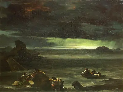 Potvynio scena