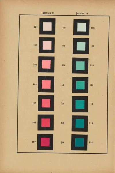 Wilhelmo Ostwaldo „Spalvų pradžiamokslis“, 1921, 33 puslapis