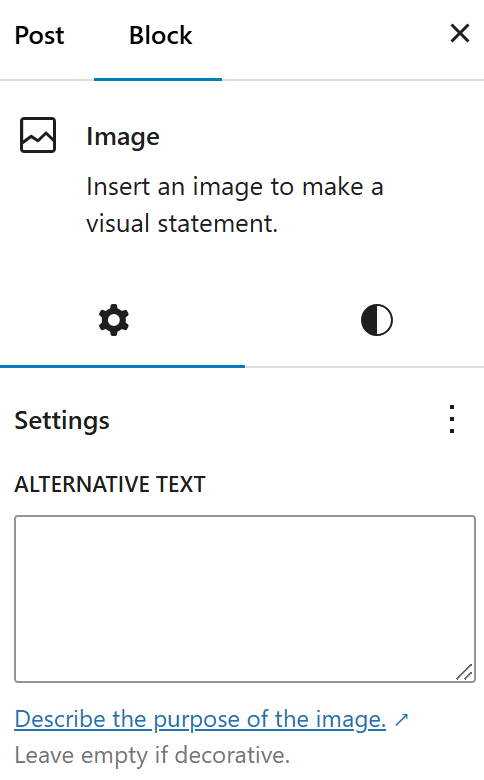 How to add alt text to images in WordPress.