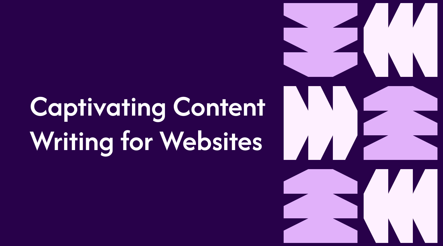Captivating Content Writing for Websites