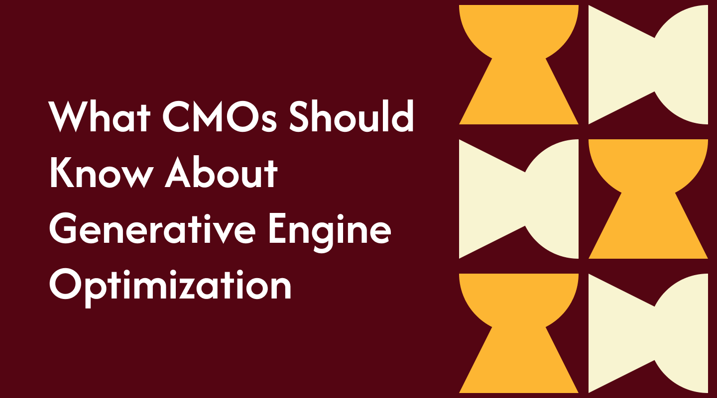 What CMOs Should Know About Generative Engine Optimization