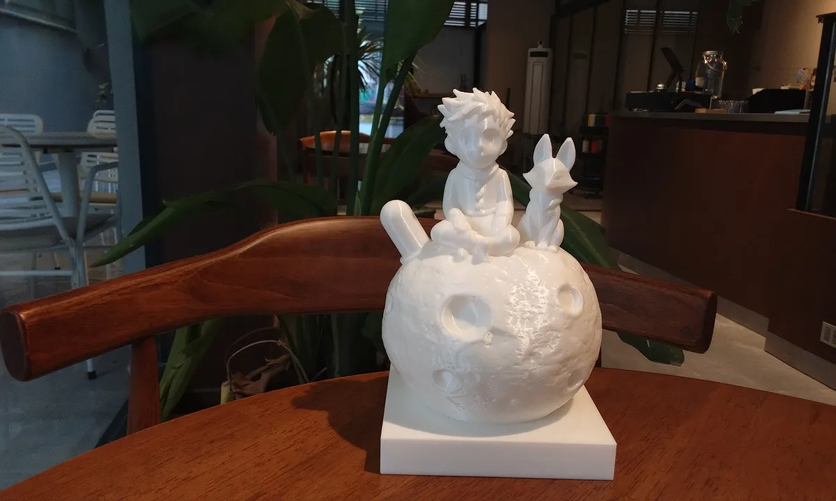 Basılmış The Little Prince figürü