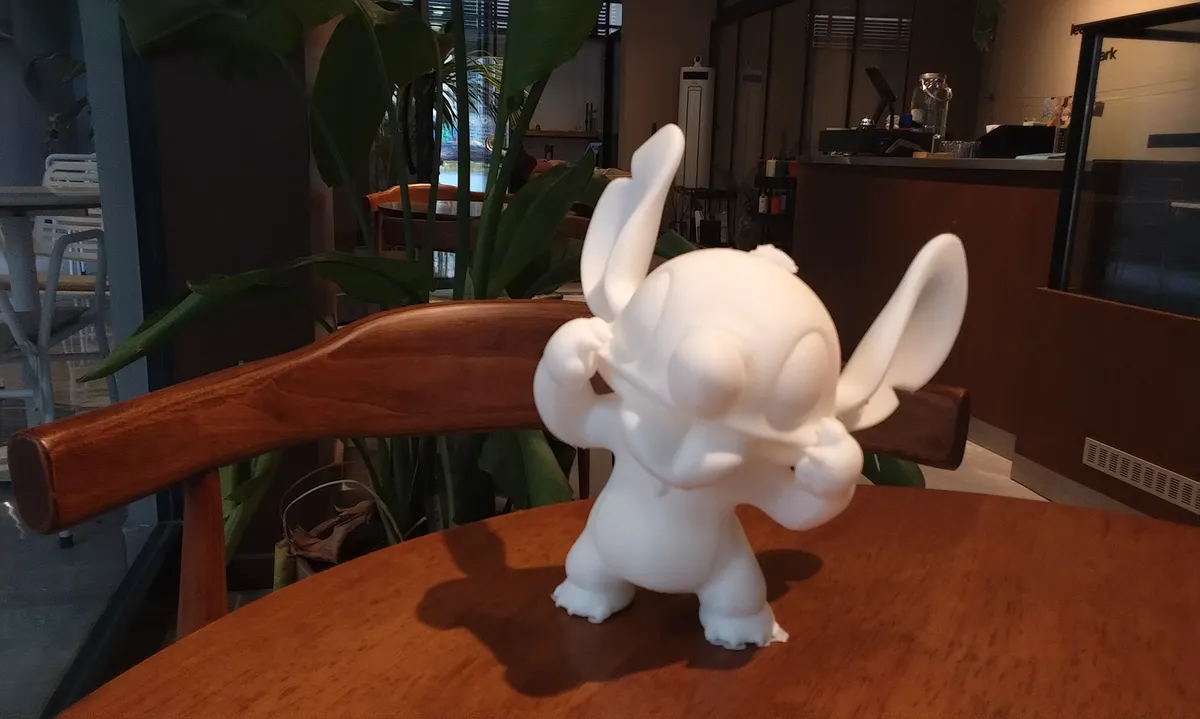 Basılmış Stitch figürü