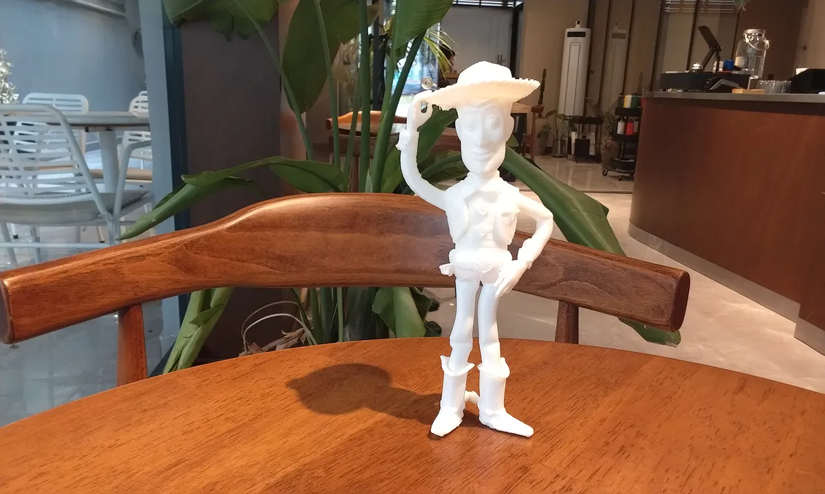 Basılmış Woody figürü