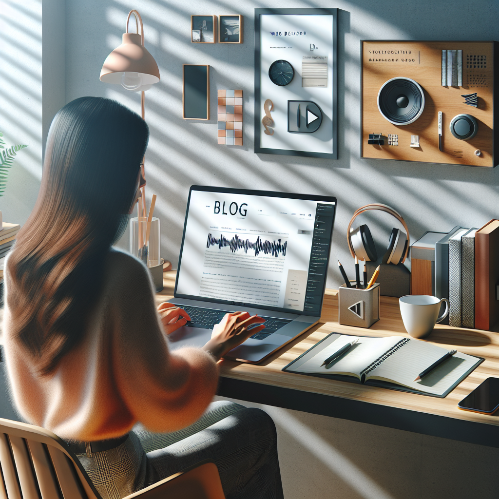 Designing a Website for a Blog: Tips for an Engaging Audio Experience