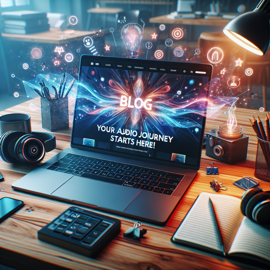 Build a Custom Website for a Blog: Your Audio Journey Starts Here!