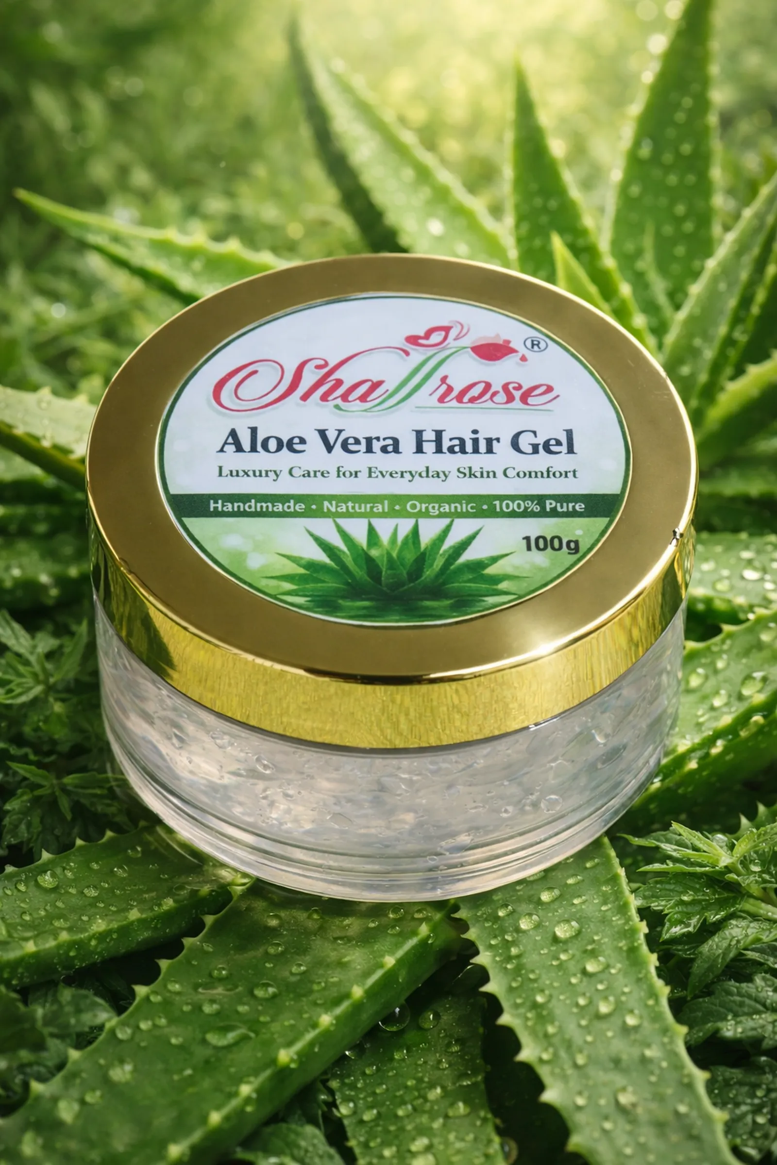 Aloe Vera Face + Hair Gel