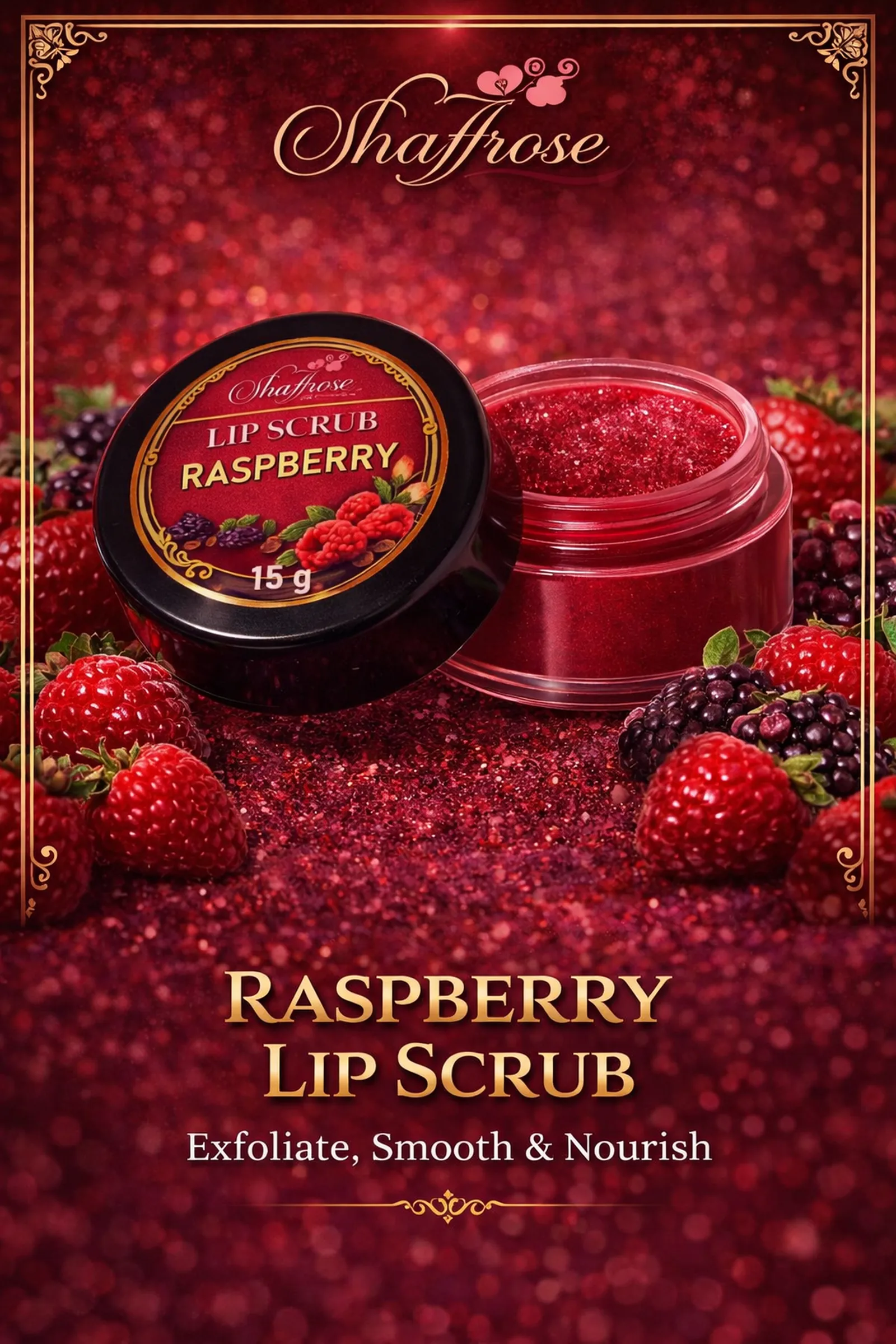 Raspberry Lip Scrub