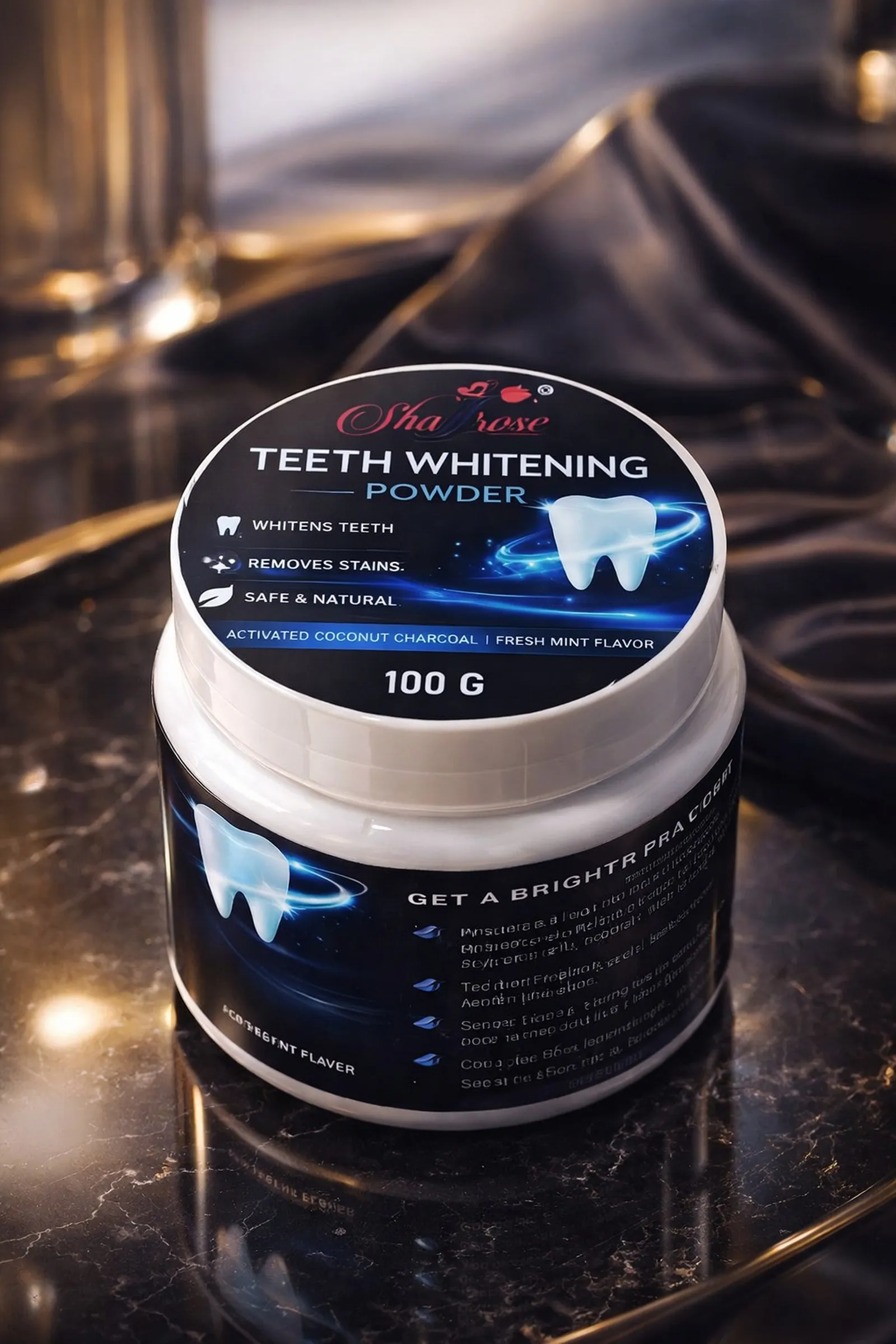 Activated Charcoal Tooth Powder