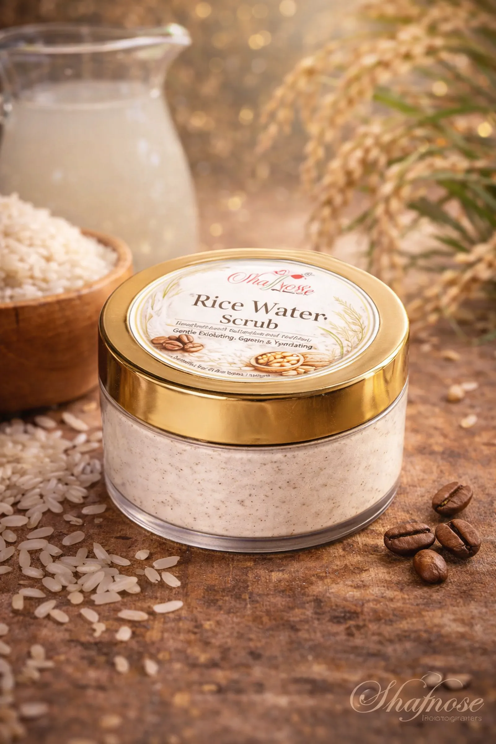 Rice Water Scrub