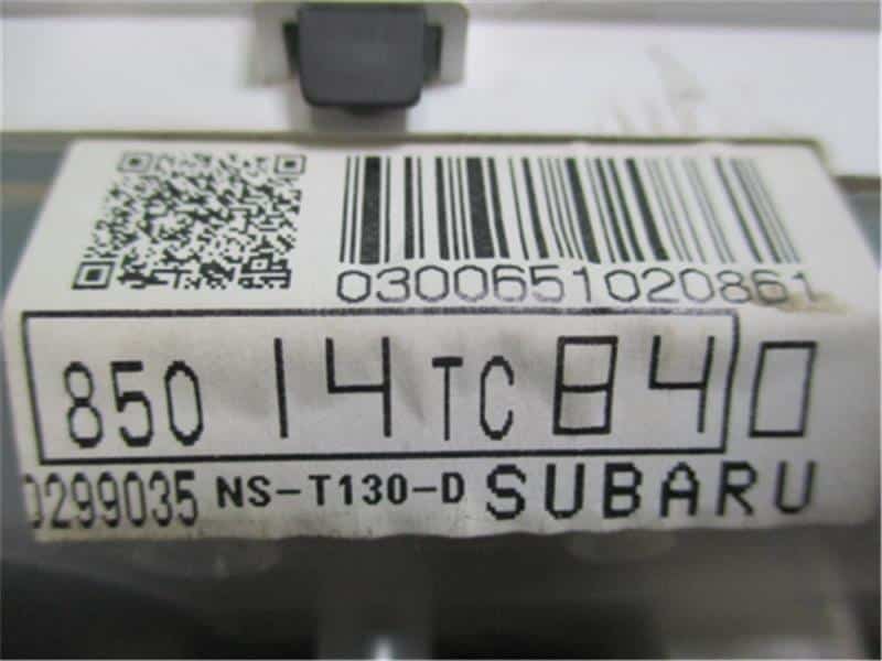 Speedometer SUBARU Dias Wagon 2006 TA-TW2 — photo 3