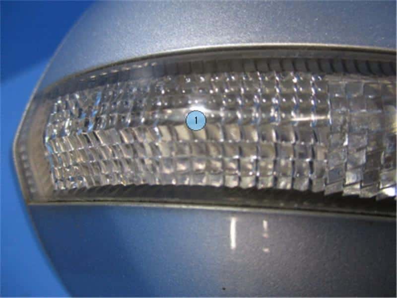 Right Side Door Mirror HONDA Inspire 2003 UA-UC1 — photo 2
