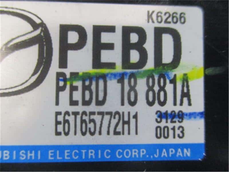 Engine Control Unit / ECU MAZDA CX-5 2013 DBA-KEEAW PEBD18881D — photo 2