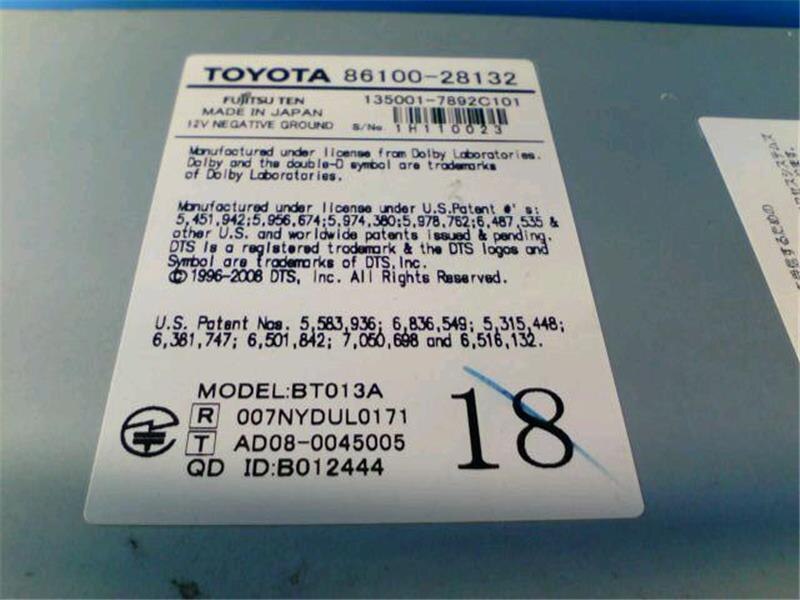 Car Navigation TOYOTA Estima 2011 DBA-ACR55 — photo 5