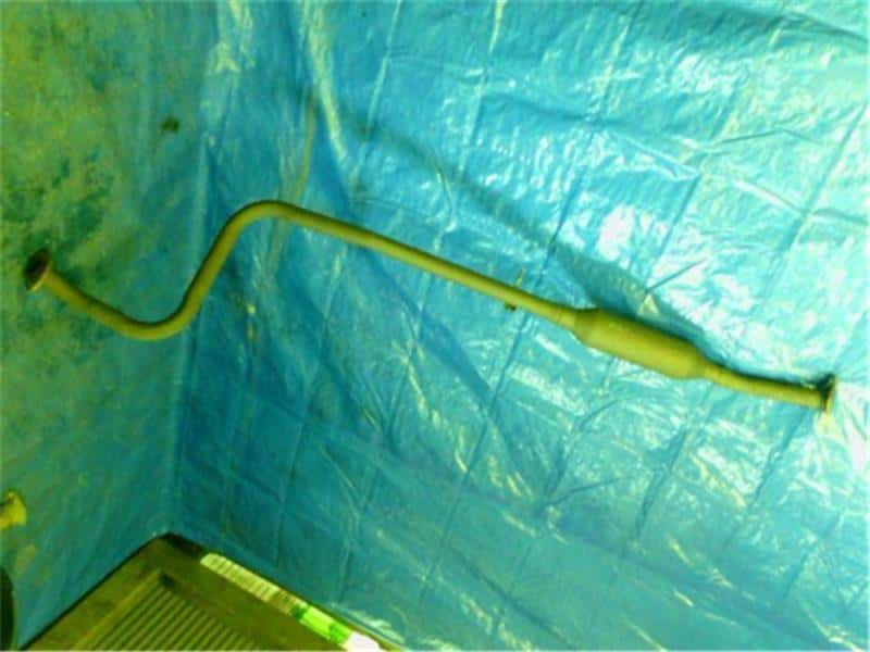 Exhaust Center Muffler MAZDA Demio 2013 DBA-DE3AS ZY5840300B — photo 1