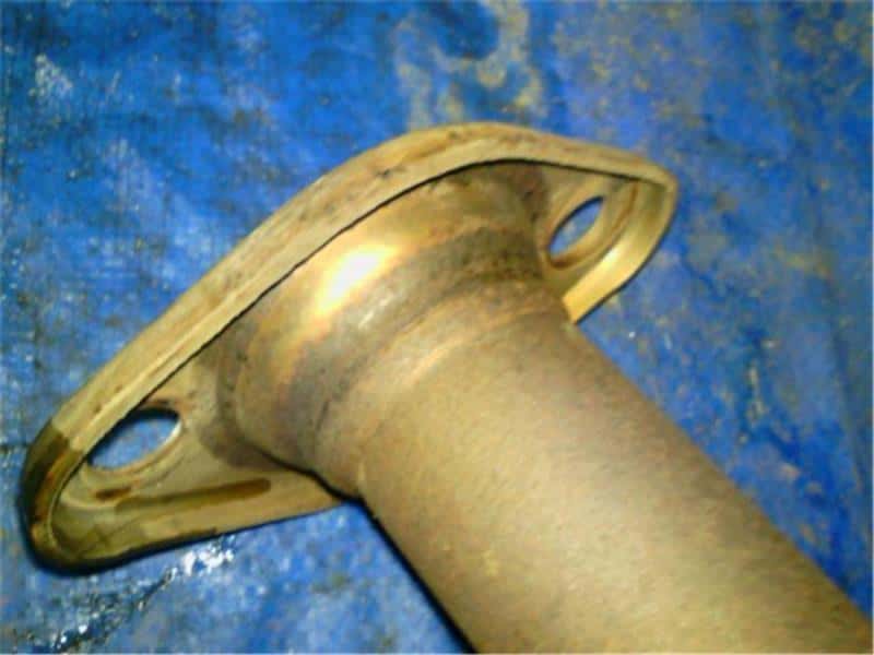 Exhaust Center Muffler MAZDA Demio 2013 DBA-DE3AS ZY5840300B — photo 3