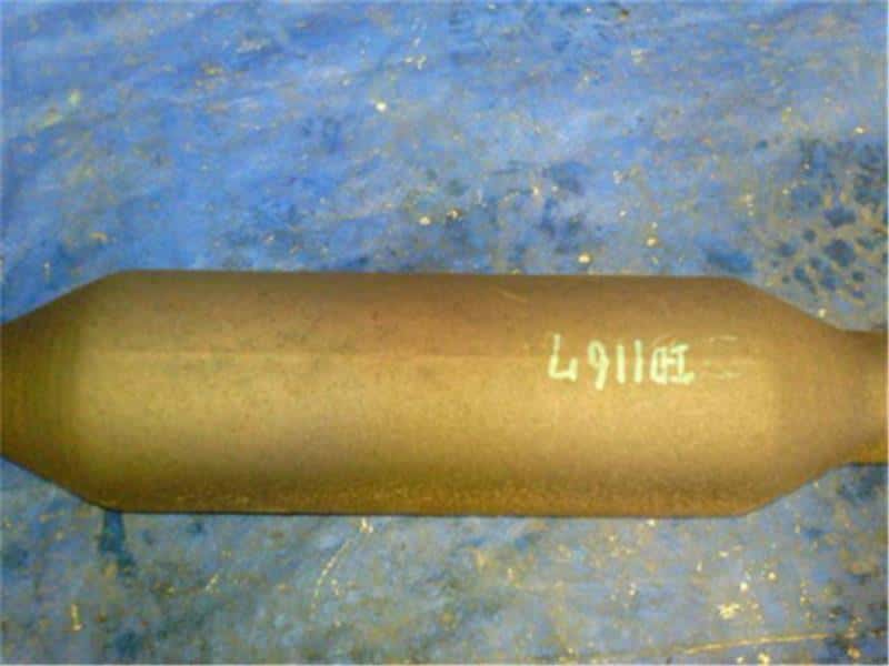 Exhaust Center Muffler MAZDA Demio 2013 DBA-DE3AS ZY5840300B — photo 4