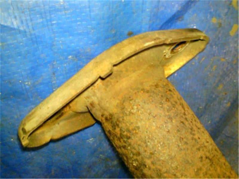 Exhaust Center Muffler MAZDA Demio 2013 DBA-DE3AS ZY5840300B — photo 5