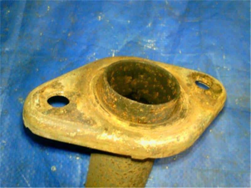 Exhaust Center Muffler MAZDA Demio 2013 DBA-DE3AS ZY5840300B — photo 6